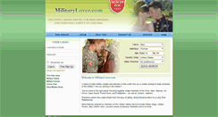 Desktop Screenshot of militarylover.com